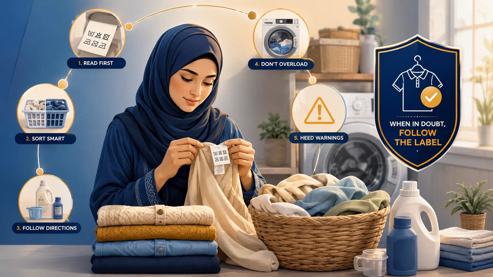 How to read laundry care labels and build a better wash routine