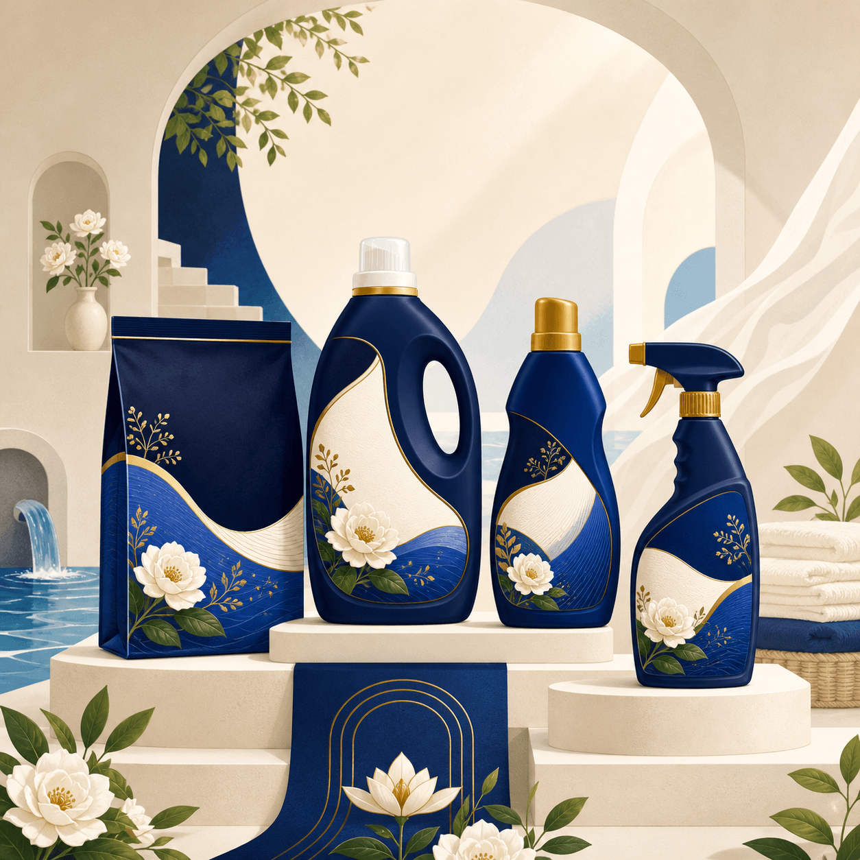 Illustration for Gulabad Liquid Laundry Care